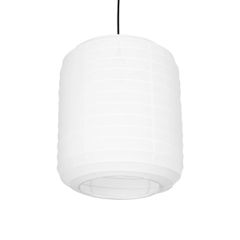 Κρεμαστό Φωτιστικό Οροφής με Ντουί 1 x E27 AC 220-240V IP20 - Λευκό - Μ30 x Π30 x Υ35cm