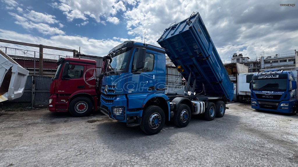 Ανατροπή Mercedes-Benz 2019 ΤΕΤΡΑΞΟΝΙΚΟ AROCS 3351