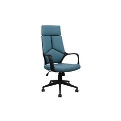 ΚΑΡΕΚΛΑ ΓΡΑΦΕΙΟΥ ANIVIA HM1054.06 ΓΚΡΙ ΣΙΕΛ & ΠΟΔΙ ΜΑΥΡΟ 64x61x126 εκ.