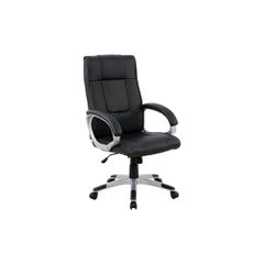 ΚΑΡΕΚΛΑ ΓΡΑΦΕΙΟΥ CHANDER ΔΙΕΥΘΥΝΤΙΚΗ HM1092.01 ΜΑΥΡΗ 50x69x118,5 cm