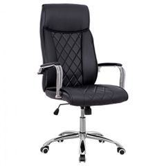 ΚΑΡΕΚΛΑ ΓΡΑΦΕΙΟΥ SHAILA HM1104.01 ΣΕ ΧΡΩΜΑ ΜΑΥΡΟ 64x68x116-123Υεκ.