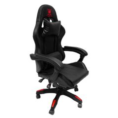 ΠΟΛΥΘΡΟΝΑ GAMING DARREN HM1203.01 ΜΑΥΡΟ-ΚΟΚΚΙΝΟ PVC 58.5x100x120Υεκ.