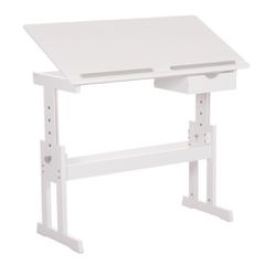 ΓΡΑΦΕΙΟ/ΣΧΕΔΙΑΣΤΗΡΙΟ ASCENT HM18289 MDF ΣΕ ΛΕΥΚΟ 109x55x87,5Υεκ