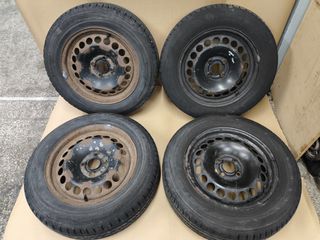 Ζαντολάστιχα σιδερενια 185/65R15 , 4x100 , ET39 , 6J με κεντρο ζαντας 56,6mm από Opel Corsa D/E 2007-2019