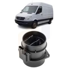 Μετρητής μάζας αέρα για Mercedes Sprinter (W906) Van 2006 2007 2008 2009 2010 2011 2012 2013 2014 2015 2016 2017 2018 6510900048