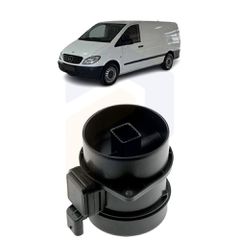 Μετρητής μάζας αέρα για Mercedes Vito (W639) Van 2004 2005 2006 2007 2008 2009 2010 2011 2012 2013 2014 2015 6510900148