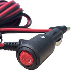 Καλώδιο Φόρτισης - Charging DC Power Cable 12V-24V Car Charger με Κουμπί Λειτουργίας ON/OFF για Starlink Mini 5M/16.4FT 5.5mm*2.1mm ( Κωδ.1-PER0147 )-thumb-2