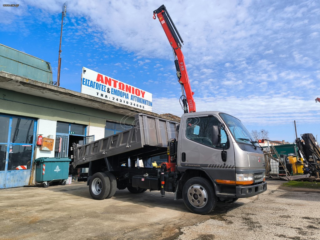 Ανατροπή + Γερανός Mitsubishi 2005 CANTER