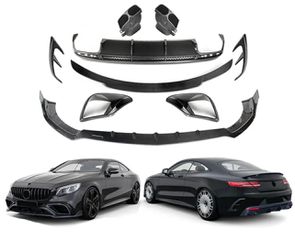 Mercedes-Benz S-Class C217 2017–2020 Carbon body Aero kit