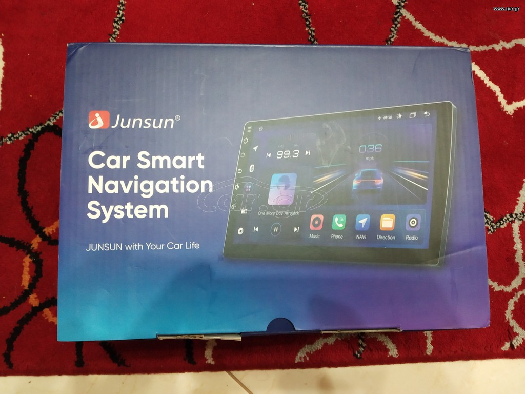Junsun οθόνη αυτοκινήτου 9' Android 15