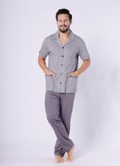 Βαμβακερή Ανδρική Πιτζάμα Kacper 1747