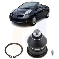 Μπαλάκι ψαλιδιού εμπρός για Nissan Micra (K12) Cabrio 2002 2003 2004 2005 2006 2007 2008 2009 2010 54500AX600