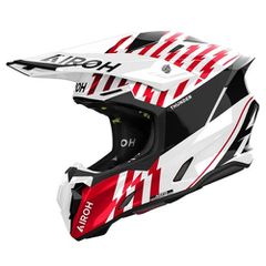 Κράνος Μηχανής Off Road  Airoh Twist 3 Thunder κόκκινο gloss