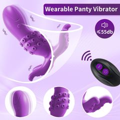 Octopus Wireless Remote App Controlled Anal Toy Purple-thumb-2