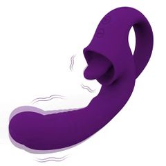 First generation tongue licking 10 Stimulations Purple