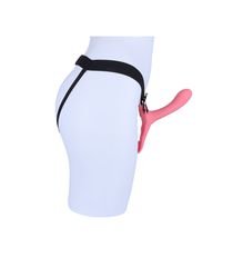 Τwiny Strap-on double vibrating harness liquid silicone usb-thumb-5
