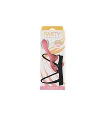 Τwiny Strap-on double vibrating harness liquid silicone usb-thumb-15