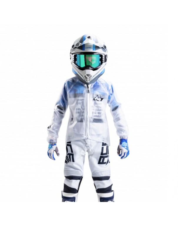 Acerbis Rain 3.0 Junior Αδιάβροχο Jacket Clear