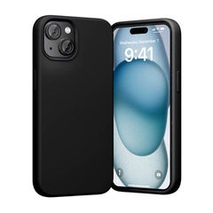 Vention KUFB0-20 Silicone Case for iPhone 15 Plus (black)-thumb-1