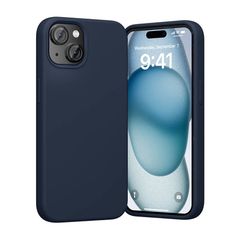 Vention KUFL0-20 Silicone Case for iPhone 15 Plus (blue)-thumb-1