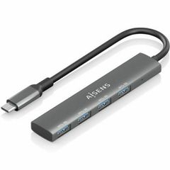 USB Hub Aisens CPNT Γκρι