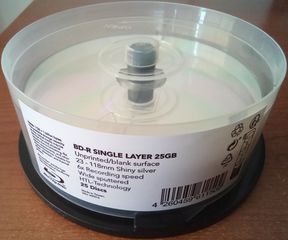 Εγγράψιμα Blu-Ray BD-ROM BD-R SL 25GB 6x Cake Box 23τμχ