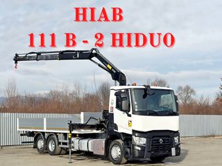 Γερανοί - Φορτηγά Με Γερανό Renault 2015 T 380 * HIAB 111 B - 2 HIDUO * 6x2
