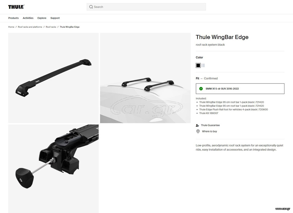 Thule WingBar Edge