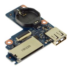 Πλακέτα USB - USB & RTC Module & SD Card Reader I/O Board για Laptop Dell Latitude 14 3400 15 3500 3400-5164-8JMDV 3400-5157-FPD13 3500-3115 3500-V58YD G6V2T 0G6V2T OG6V2T WCN4K ( Κωδ.1-BRD304 )