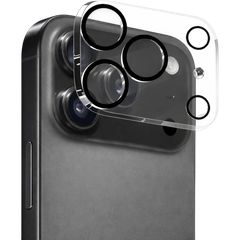 Camera Lens Full Cover Tempered Glass for iPhone 17 Pro Black Circles
