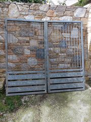 Πόρτες εξωτερικού χώρου γαλβανιζέ βαρέως τύπου