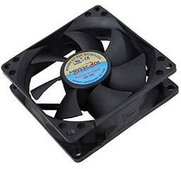 MASSCOOL FD08025B1 80mm case cooler cooling fan ανεμιστηράκι 3-pin MOLEX