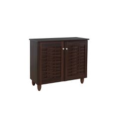 ΠΑΠΟΥΤΣΟΘΗΚΗ-ΝΤΟΥΛΑΠΙ ΞΥΛΙΝΗ CASSIOPE HM2208.01 WENGE 77Χ34Χ67.5Υεκ.