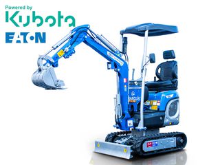 Εκσκαφάκι (διαβολάκι) Kubota 2026 Μικρός ερπυστριοφόρος εκσκαφέας 1.2T, Diesel Kubota, με περι