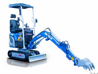 Εκσκαφάκι (διαβολάκι) Kubota 2026 Μίνι τσαπάκι 1.2T, Diesel Kubota, με περιστροφή στην μπούμα,-thumb-1