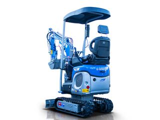 Εκσκαφάκι (διαβολάκι) Kubota 2026 Μίνι τσαπάκι 1.2T, Diesel Kubota, με περιστροφή στην μπούμα,-thumb-12