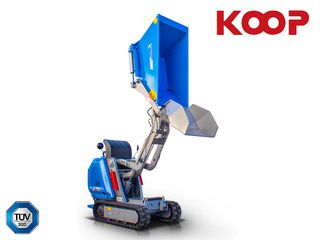 Ντάμπερ - Dumper Graecus 2026 Ντάμπερ Diesel, υδροστατικό με φορτωτή και υψηλή ανατροπή 80