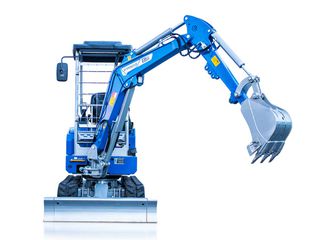 Εκσκαφάκι (διαβολάκι) Kubota 2026 Μίνι τσαπάκι 2.4T, Kubota Diesel, με περιστροφή στην μπούμα,-thumb-12