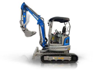 Εκσκαφάκι (διαβολάκι) Kubota 2026 Μίνι εκσκαφέας 4T, Kubota Diesel, με περιστροφή στην μπούμα,-thumb-1