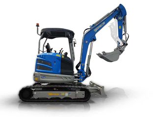 Εκσκαφάκι (διαβολάκι) Kubota 2026 Μίνι εκσκαφέας 4T, Kubota Diesel, με περιστροφή στην μπούμα,-thumb-3