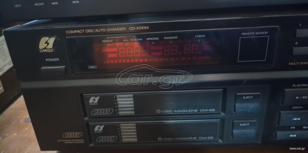 Vintage Sansui CD Player CDX510M