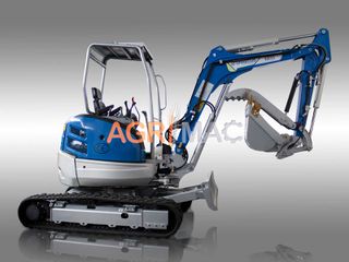 Εκσκαφάκι (διαβολάκι) Kubota 2026 Μίνι τσαπάκι 3.5T, Kubota Diesel, με περιστροφή στην μπούμα,-thumb-3
