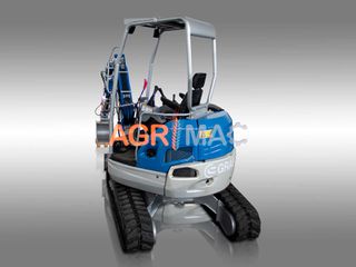 Εκσκαφάκι (διαβολάκι) Kubota 2026 Μίνι τσαπάκι 3.5T, Kubota Diesel, με περιστροφή στην μπούμα,-thumb-15