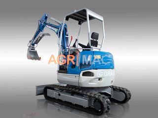 Εκσκαφάκι (διαβολάκι) Kubota 2026 Μίνι τσαπάκι 3.5T, Kubota Diesel, με περιστροφή στην μπούμα,-thumb-12