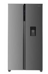 Heinner HSBS-HM439NFINVXWDD Ψυγείο Ντουλάπα 439lt Total NoFrost Υ177xΠ91xΒ59εκ. Inox