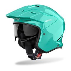 Κράνος Μηχανής Ανοιχτό Jet  Airoh Kombakt Aquamarine gloss