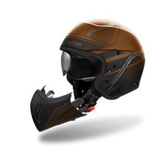 Κράνος Μηχανής Ανοιχτό Jet Airoh J 110 Slim bronze matt