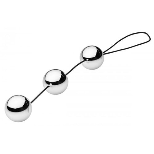 Grey Gasms - Trilogy Orgasm Balls Silver