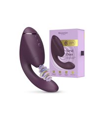 Womanizer - Duo next dual clitoral & g-spot stimulator dark purple