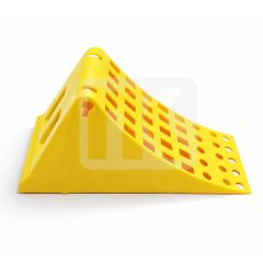 Τάκος τροχού μεγάλος 220x470x195mm με αντιολισθητικό λαμάκι